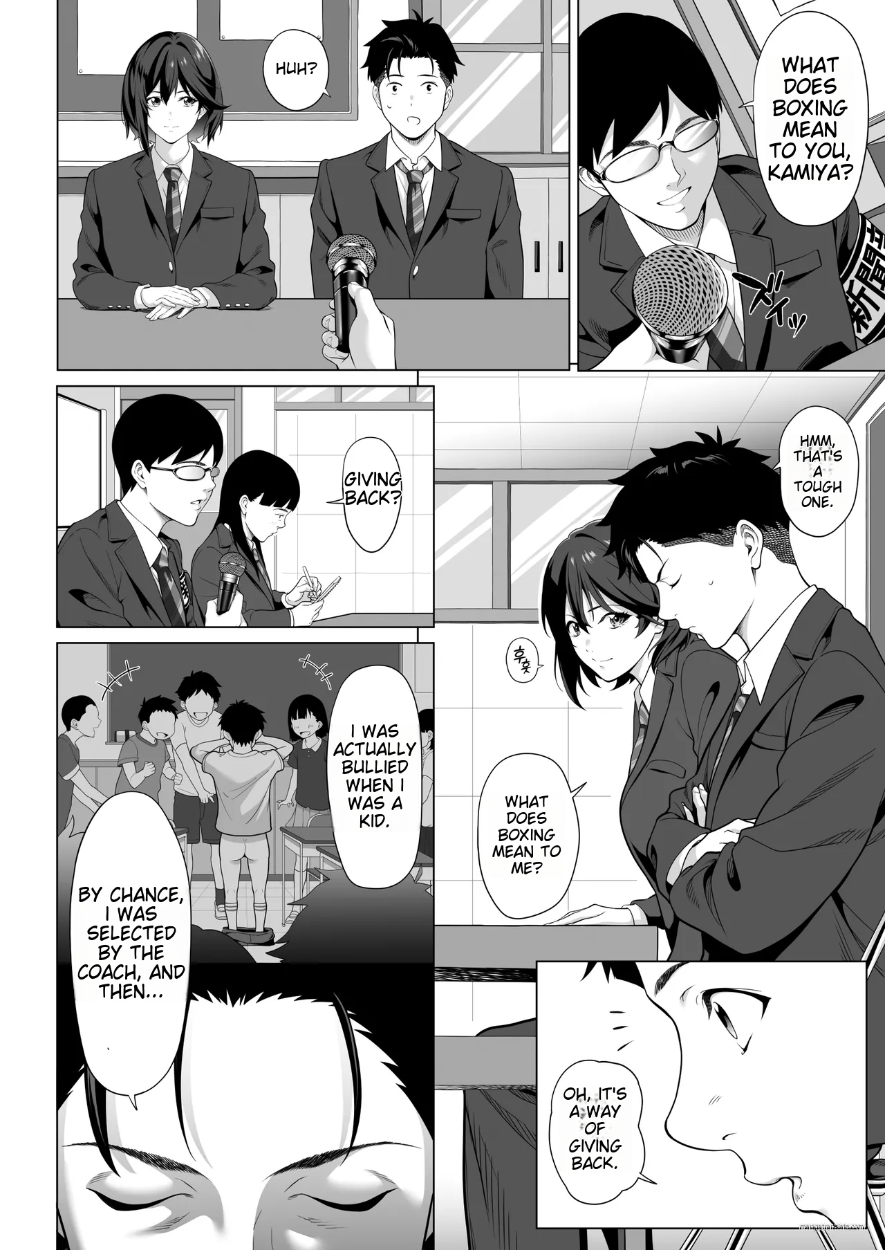 Hentai Manga Comic-On a shivering night... ~The reason why I gave my body to a scumbag junior~-Chapter 1-3